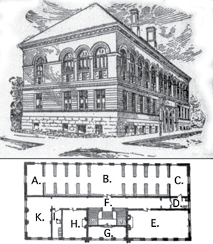 Whidden plans for the new library