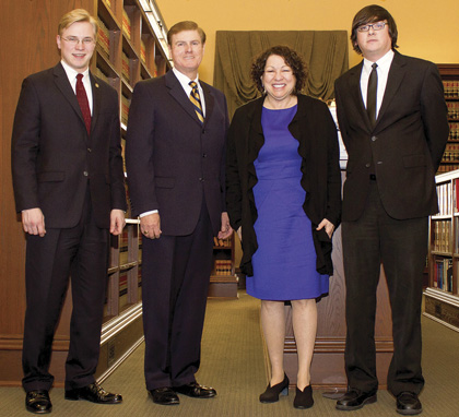 Justice Sotomayor with 9th Circuit Clerk’s Office staff